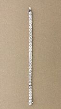 16.30 Carat Diamond 18k White Gold Tennis Bracelet picture