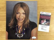 (SSG) Sexy TISHA CAMPBELL Signed 8X10 Color Photo with a JSA (James Spence) COA picture
