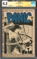 Panic #6 CGC 4.5 E.C. Comics 1954 Signed by Terry Moore w/ Strangers in Paradise picture