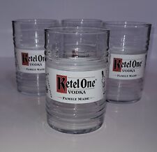 Ketel One Vodka 16oz FamilyMade Bloody Mary Recipe Glass Promo Advertising Set 4 picture
