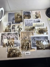 WW1 Italian Soldier Military Photo Lot Group Uniform Italy 188B17 picture