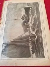 m12k ephemera 1914 picture royal navy boarding party north sea picture