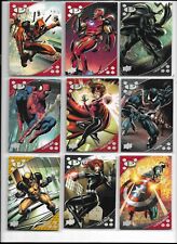 2017 Upper Deck Marvel Premier Complete 55 Card Base Set Serial #ed / 125 picture