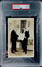 Thomas Edison 1916 PSA Authentic Original Type 1 Photo Bain News Service Iconic picture