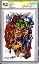 AVENGERS 1 SCOTT CAMPBELL VARIANT SDCC STAN LEE EDITION CGC SS 9.2 RARE STAN LEE picture