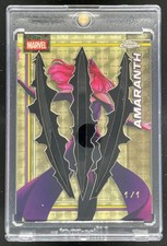 2026 Topps Chrome Marvel Comics Clawed Variations Superfractor #004 Amaranth 1/1 picture