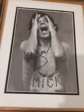 1960 Frame Autograph Of Rolling stones Mick Jagger picture