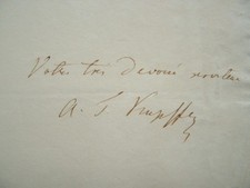 Letter of / The Mineralogist Russian Kupffer IN Fish picture