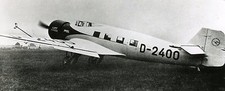 Ju-60 Lufthansa Junkers Germany Airplane Desk Wood Model Big New picture