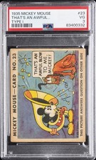 1935 MICKEY MOUSE TYPE I #23 THAT'S AN AWFUL BLOW TO ME, MICKEY PSA 3 picture