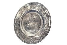 Vintage Sterling Silver Passover Pesach Seder Plate Tray Exodus Story picture