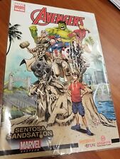 Marvel Avengers Sentosa Sandsation Comic Book INCREDIBLY RARE from Singapore picture