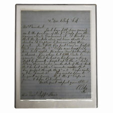 Robert E Lee Letter to Jefferson Davis, July 6, 1864 picture