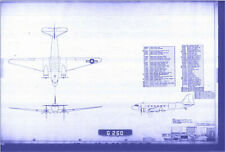 Douglas  R4D-8 R4D C-47 S DC-3 Skytrain Dakota Blueprint drawings 4000 + Plans picture