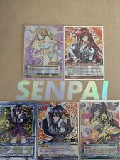 Precious memories/Prism High School DXD 5x Signed ONLY THE CARDS  picture