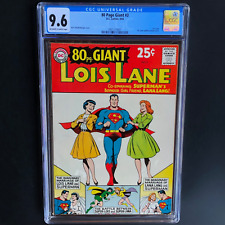 80 PAGE GIANT #3 - LOIS LANE (DC 1964) 💥 CGC 9.6 💥 ONLY 1 HIGHER EIGHTY Pg picture