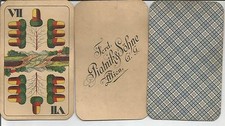 Antique Playing Cards Ferd. Piatnik & Sohne Wien Austrian 1800s ? picture