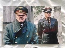 BRUNO GANZ as ADOLF HITLER + HEINO FERCH Original AUTOGRAPH Signed 20x30 PHOTO picture