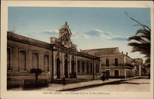 Le Tribunal Civil Sidi Bel Abbes Algeria vintage postcard q659 picture
