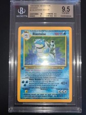 Pokemon - Blastoise Base Set - First Edition BGS 9.5 - Spanish - GEM MINT picture