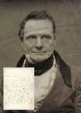 Rare 1838 Signed CHARLES BABBAGE Historical Content FATHER OF THE COMPUTER picture