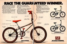 1980 •CYC BMX Panther Ames Stormer 2 Page Print Ad • 80s BMX Bike FA.04 picture