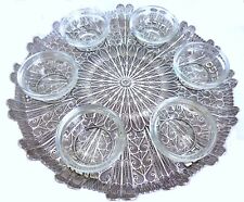 Sterling Silver Filigree Passover Pesach Seder Plate Tray Yemenite Judaica Art picture
