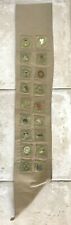 OLD VINTAGE 1930's BSA BOY SCOUTS SASH with 18 PATCHES MERIT BADGES picture