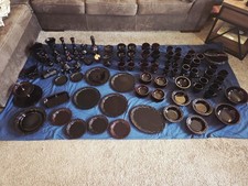 Vintage Avon 1876 Cape Cod Ruby Red Glassware Collection – 88 Pieces picture