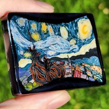 The Starry Night Glass Murrine V1 GrimmGlass Karl Taylor Marcel Braun Project 33 picture
