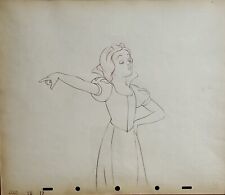Disney Snow White And The Seven Dwarves Original Production Drawing 1937 Signed picture