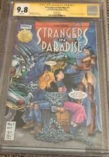 STRANGERS IN PARADISE 1 CGC 9.8 SIG SERIES JIM LEE/TERRY MOORE (PUBL. OCT 1996) picture