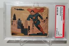 VINTAGE 1940 GUM SUPERMAN #1 CARD PSA 3 (MK) VG FIRST CARD SET RARE INVESTMENT  picture