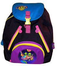 LISA FRANK Aliens Zoomer And Zorbit Cotton Backpack 1999 90s Vintage Mail Order picture