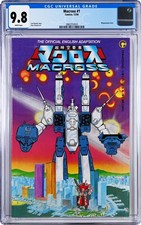 Macross 1 - CGC 9.8 Robotech Saga 1984 Wraparound Manga Movie Franchise Comico picture