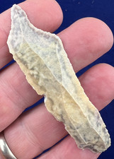 Outstanding Paleo Flake Knife Graver Burin Tool Authentic Arkansas Arrowhead picture