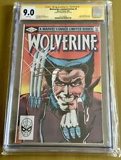 WOLVERINE Limited Series 1 CGC 9.0 SS Frank Mil1er 1 of 2 Black Line Variant picture