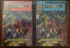 Unity (2009) - Custom Bound Comic Hardcover Set - Signed Jim Shooter - Valiant picture