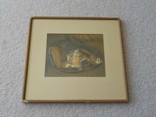 Original Walt Disney Snow White Squirrels Courvoisier Cel Cell Scarce & RARE picture