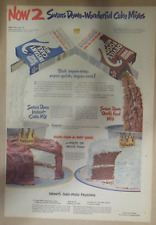 Swans Down Flour Ad: Fathers Day Cake Recipe from 1940's Size: 11 x 15 inches picture