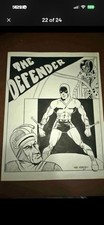 Rare Comic Art Lot F.King,B.McClanahan,D.Moores,M.Roberts, Gas Alley+ Mo BAS LOA picture