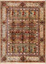 Antique  Art Qajar Tabriz Carpet Omar Khayyam Poetry Calligraphy picture