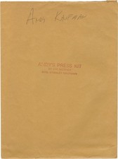 ANDY'S ANDY KAUFMAN'S PRESS KIT BY HIS MOTHER MRS STANLEY KAUFMAN #157489 picture