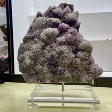 41.66lb Complete rare and gorgeous purple fluorite from Inner Mongolia, China picture