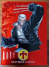 2018 Fleer Ultra X-Men Precious Metal Gems PMG Red Achievement #0 OLD MAN LOGAN picture