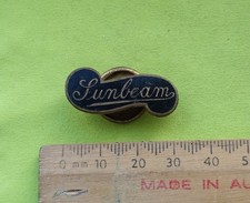 1920s Sunbeam (British) enamel badge motor car automobile (1901-37) picture