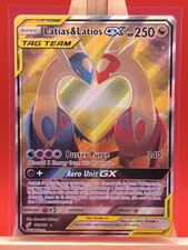 Latias & Latios GX 170/181 Team Up Alternate Full Art Rare Pokemon Card * New * picture