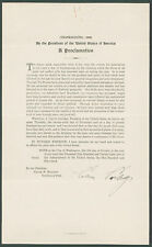 Calvin Coolidge Signed 8x13 1928 Thanksgiving Proclamation Document JSA #BB62326 picture