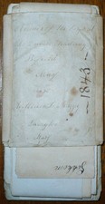 RARE 1800's AUTOGRAPHS SIGNATURES FROM DAVID SAVILLE MUZZEY PRIVATE COLLECTION picture