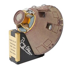 Buzz Aldrin Signed Apollo 11 Command Module Model With Buzz Aldrin's COA picture
